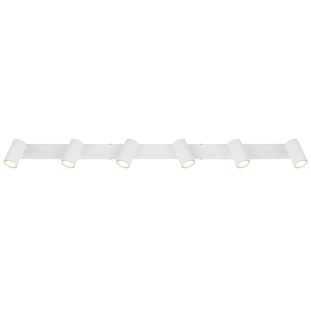 Plafondlamp 6-lichts Robby wit Globo 9007371439591