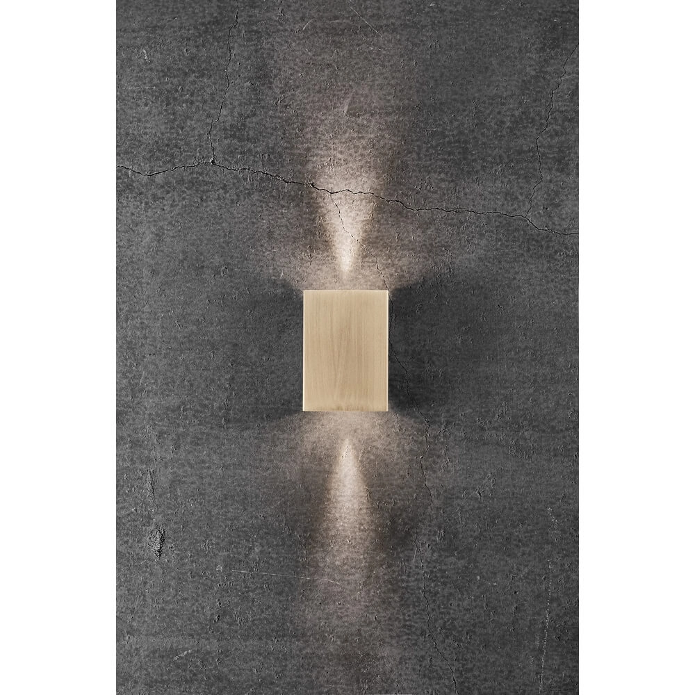 Wandlamp messing Fold strak design Nordlux 5704924000560