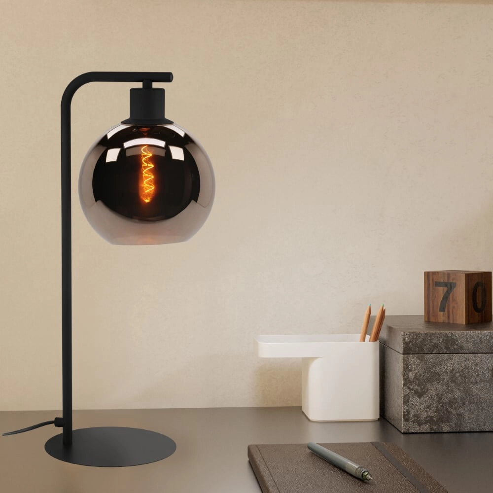 Koperen tafellamp Cordoba zwart Stars of Light 9008606295197