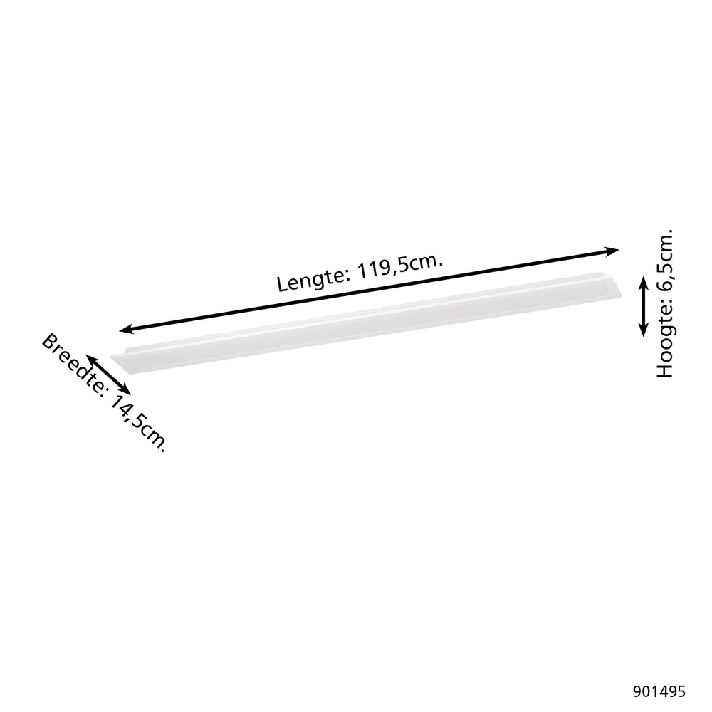 Plafondlamp Moradillo 3-staps CCT wit 14,5cm Plafondlamp Moradillo 3-staps CCT wit 14,5cm