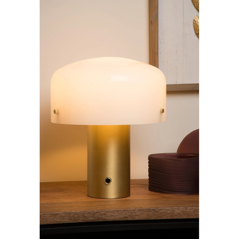 Tafellamp Timon 27cm goud Lucide 5411212051394
