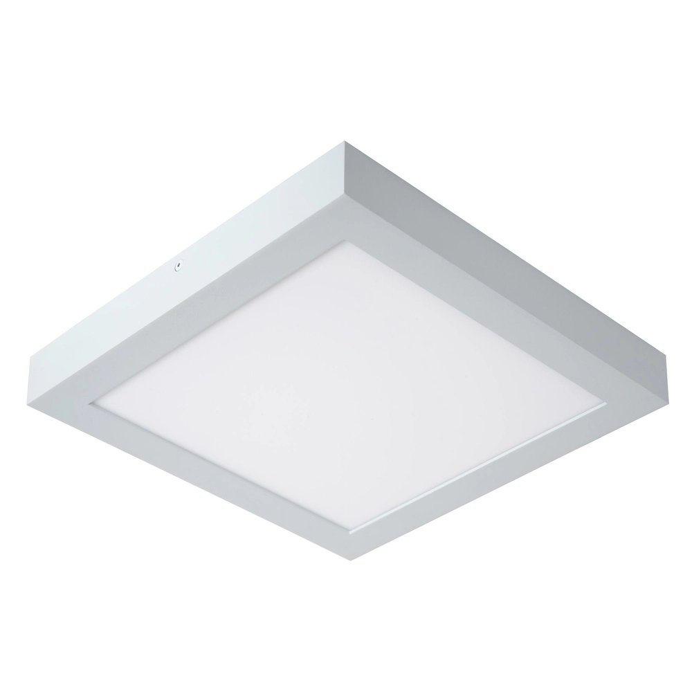 Plafonniere Brice-Led 30cm vierkant IP44 wit