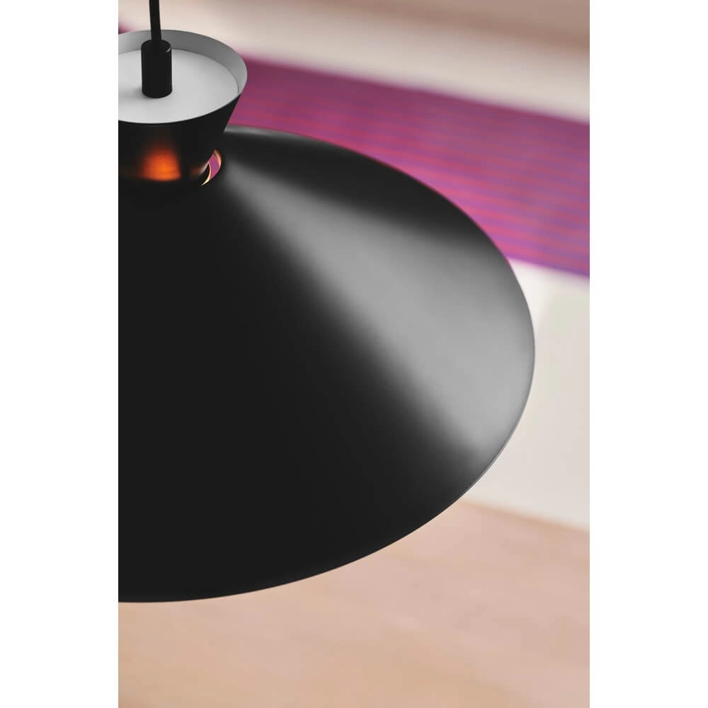 Strakke hanglamp Dial zwart Ø 45cm Nordlux 5704924013737
