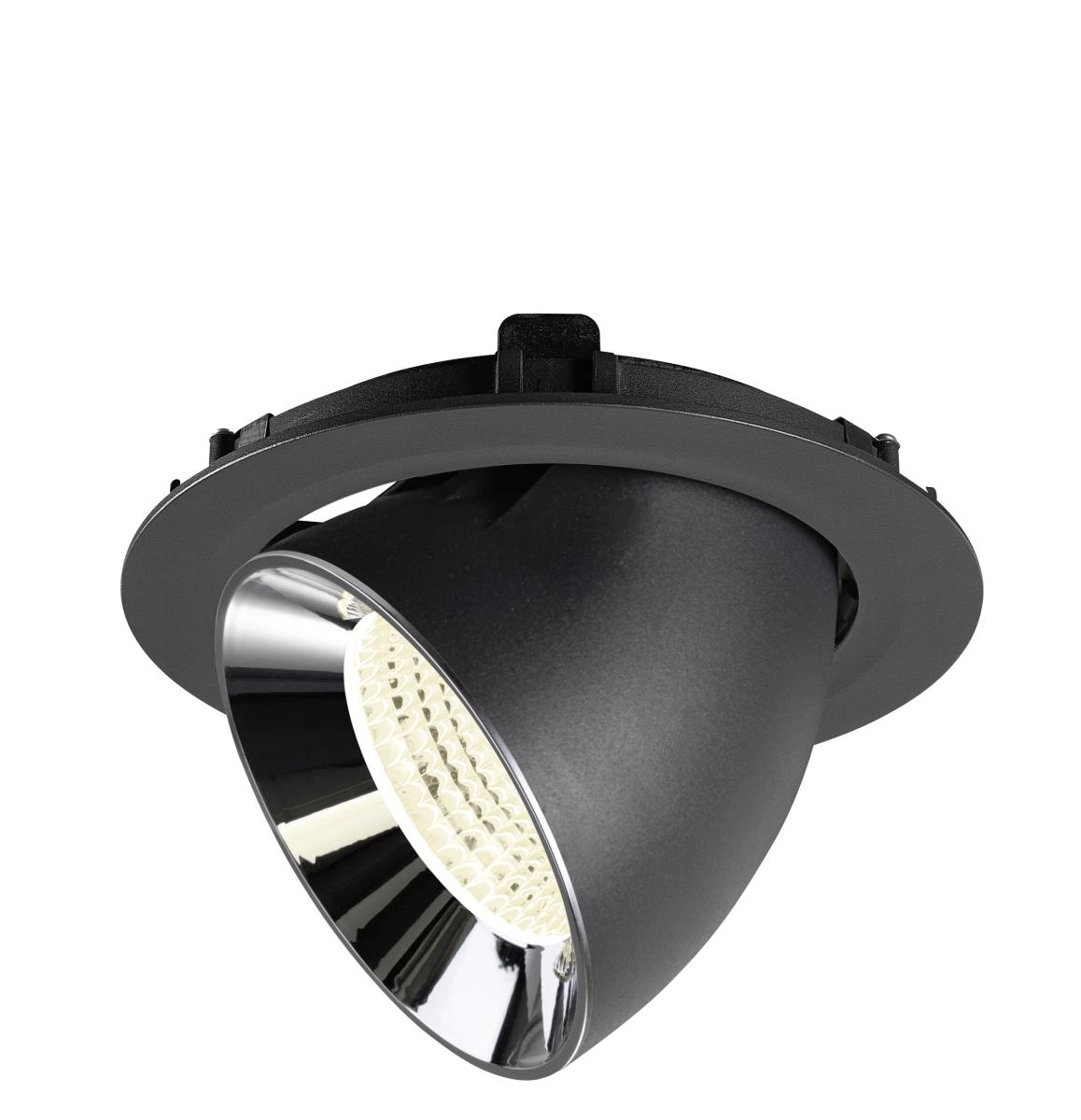 Inbouwspot Numinos Gimble XL zwart/chroom 4000K - 55gr SLV 4024163308465