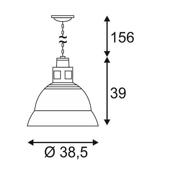 Hanglamp Para 380 SLV 4024163136266