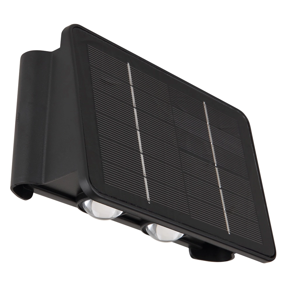Solar wandlamp Lutron zwart Globo 9007371451012