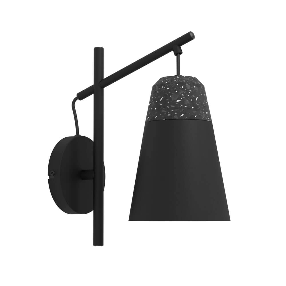 Zwarte wandlamp Canterras Zwarte wandlamp Canterras