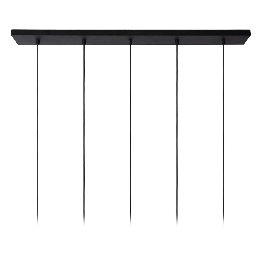 Design hanglamp Lionel 5-lichts zwart Lucide 5411212730435