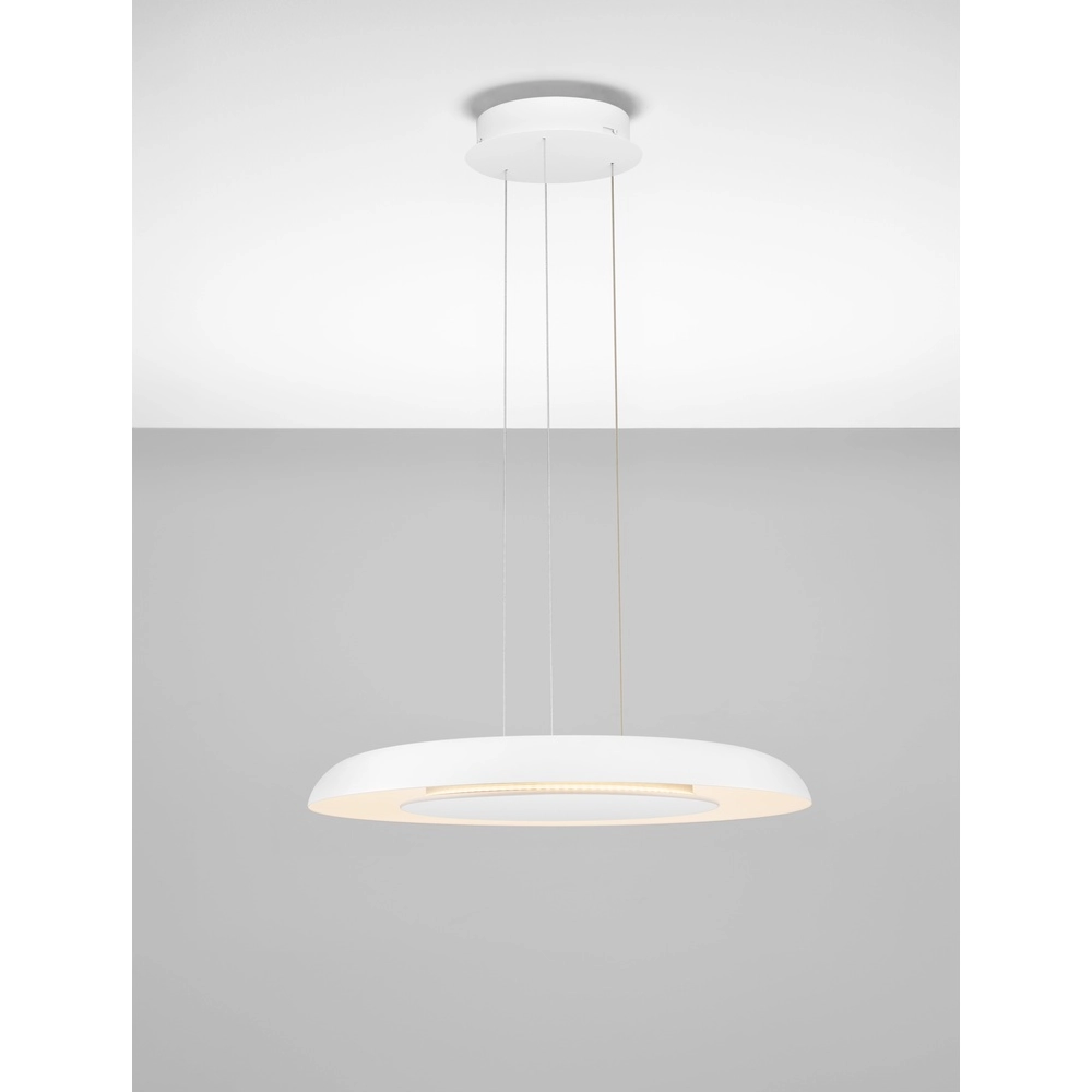 Moderne hanglamp Epos Ø 60cm wit Moderne hanglamp Epos Ø 60cm wit