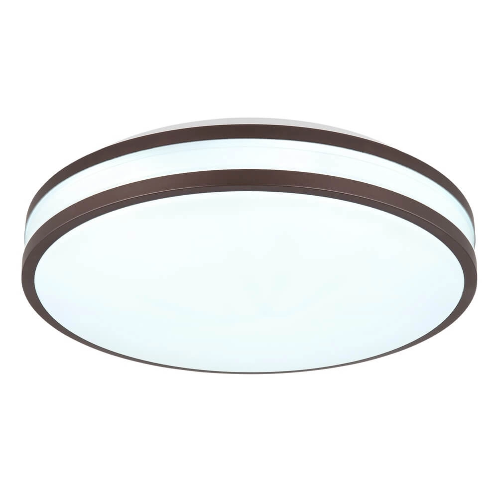 Plafonniere Betha bruin Ø 34cm Globo 9007371453825