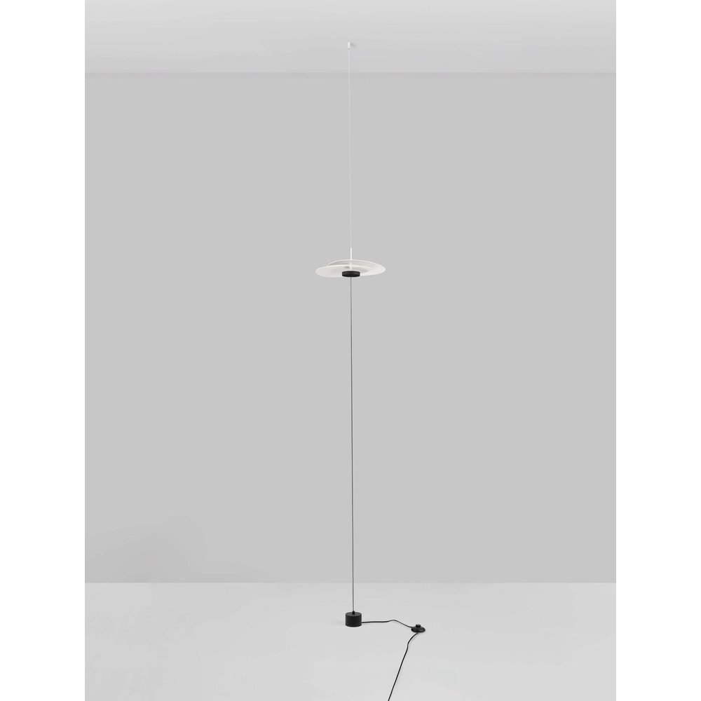 Vloerlamp Olea design wit Ø 35cm Lyora 5212017456953