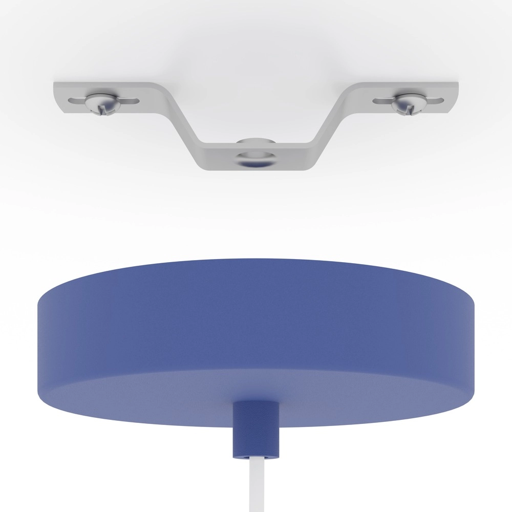 Design hanglamp Berardelli roze met blauw Ø 23cm Eglo 9008606404933