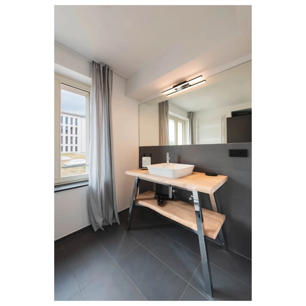 Led spiegel verlichting Glenos II zwart SLV 4024163236584