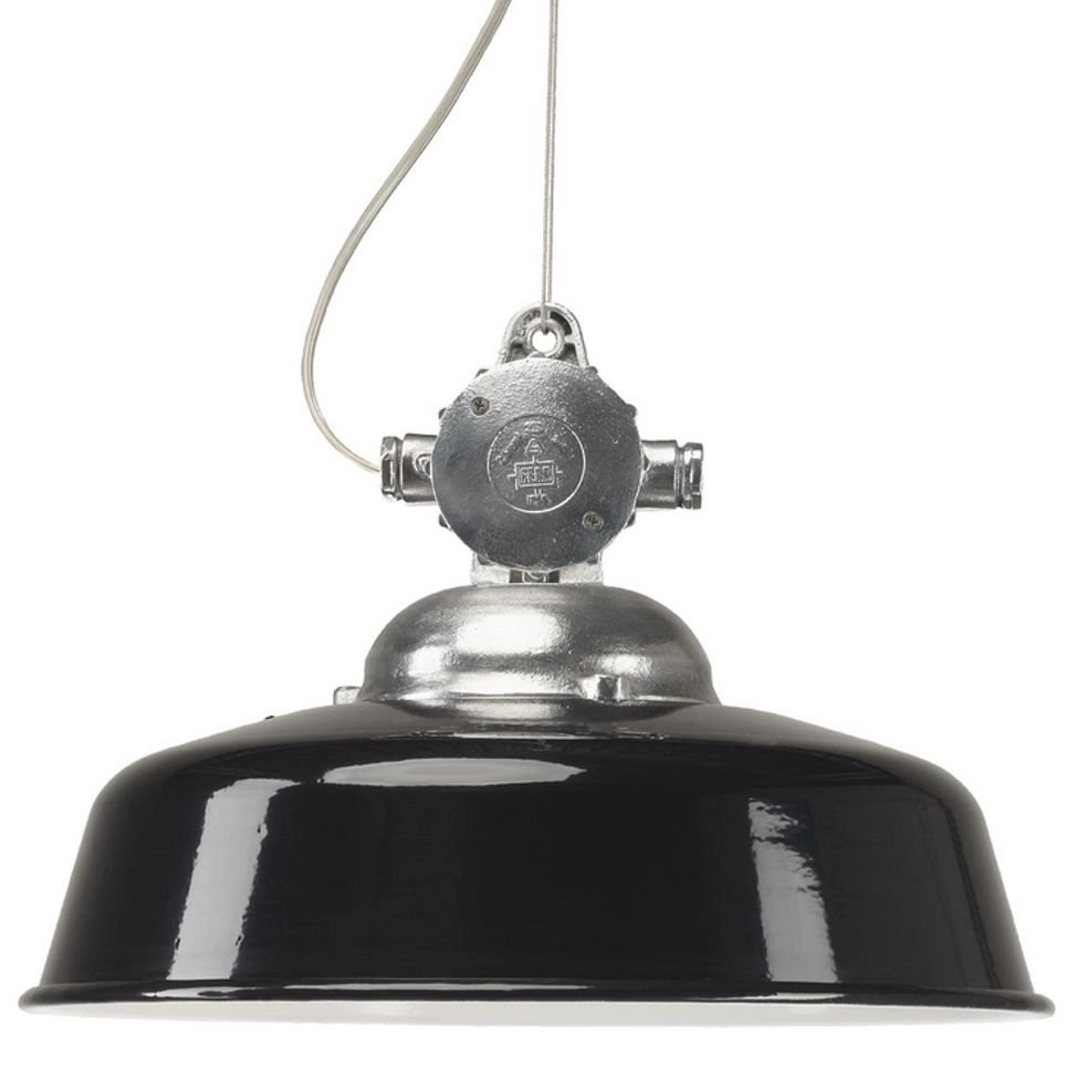 Hanglamp industrie Detroit zwart