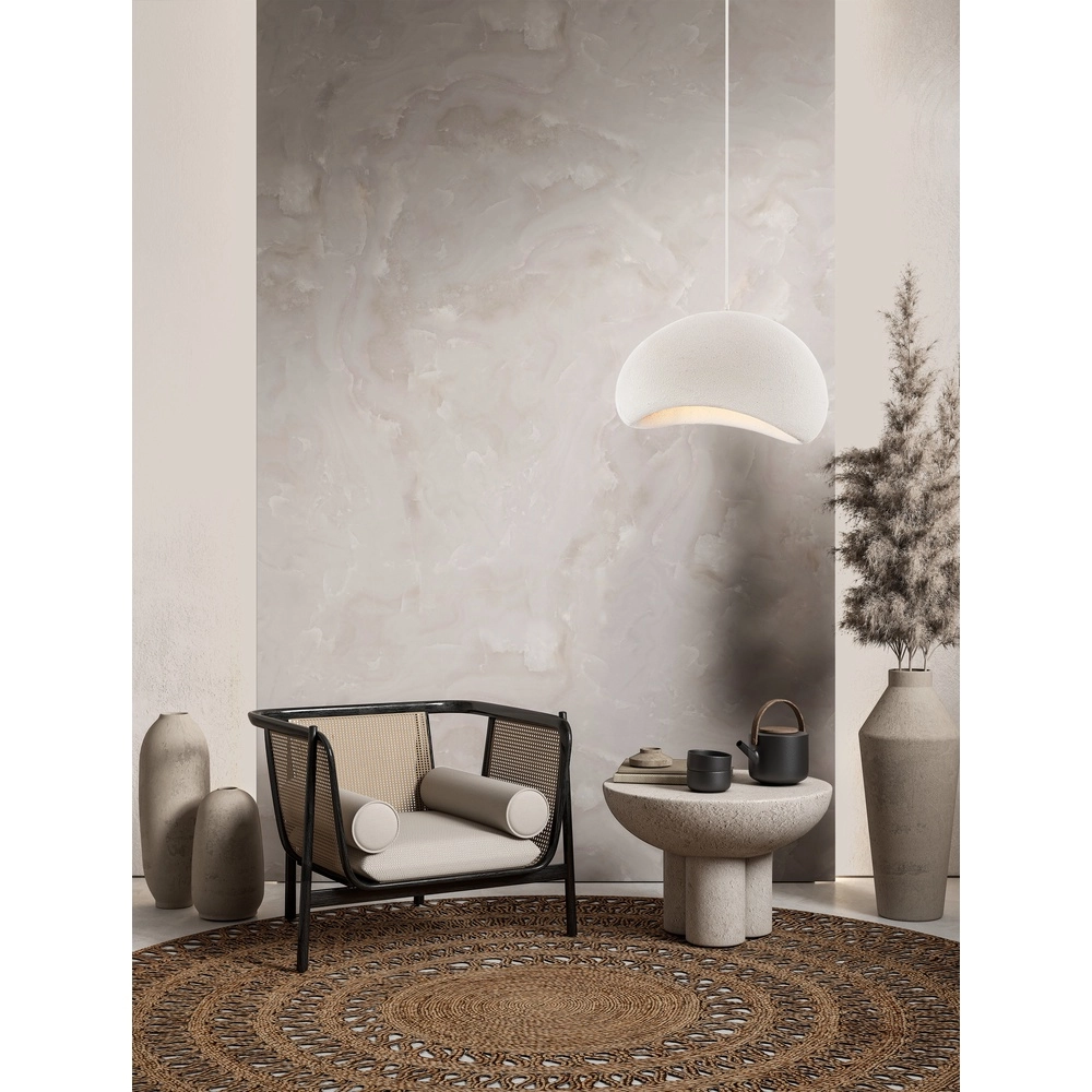 Natural pendant lamp Aere white 60cm Lyora 5212017460790