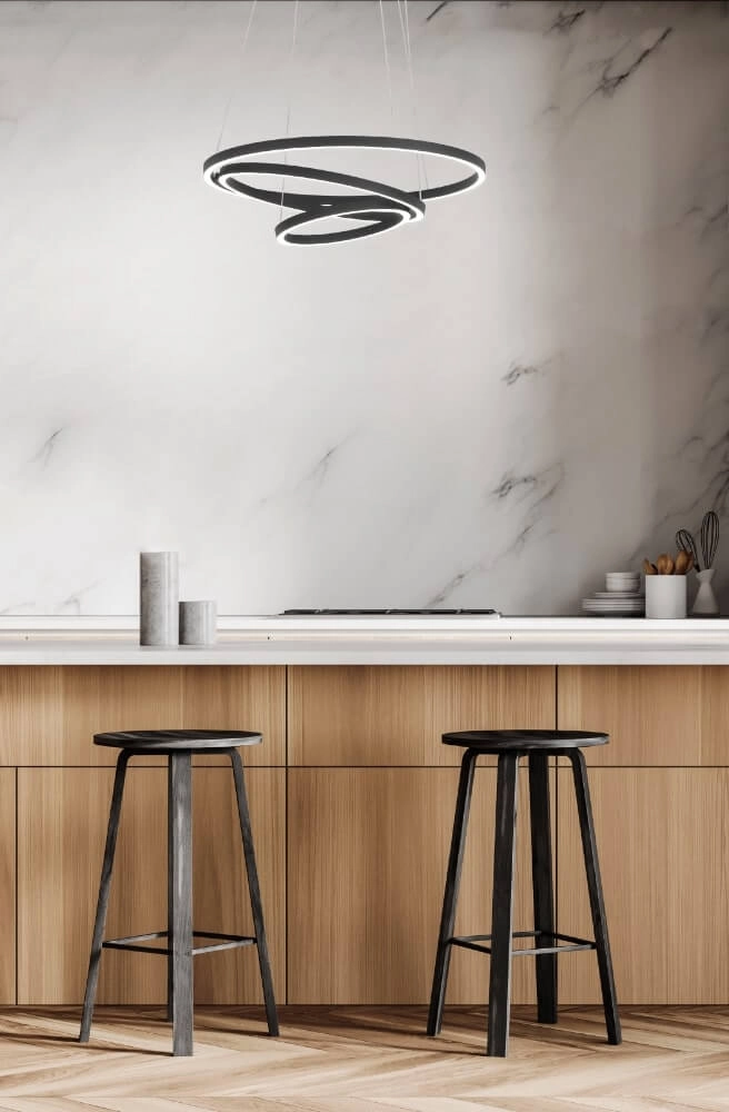 Hanglamp Zigbee Lobinero-Z zwart Eglo 9008606244157