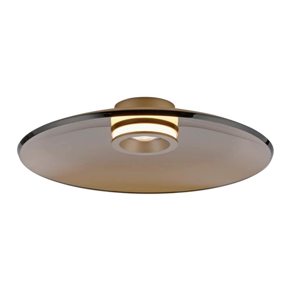 Design plafondlamp Pure Moon brons Ø 50cm Design plafondlamp Pure Moon brons Ø 50cm
