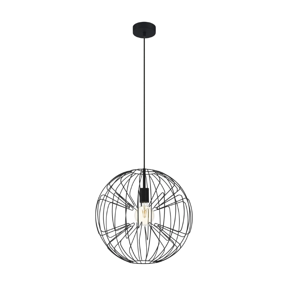 Hanglamp Okinzuri 1 zwart