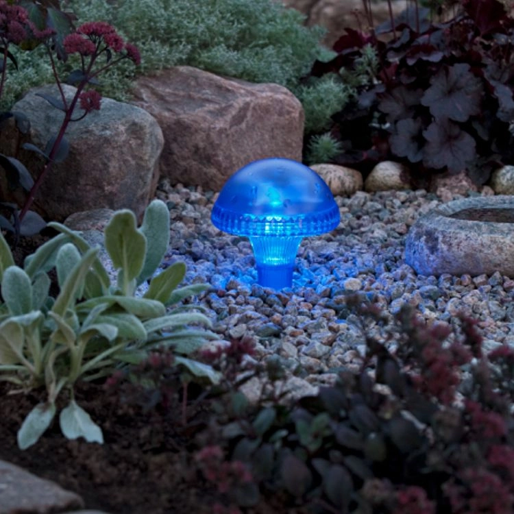 Solar tuinlampje Assisi blauw KonstSmide 7318307663402