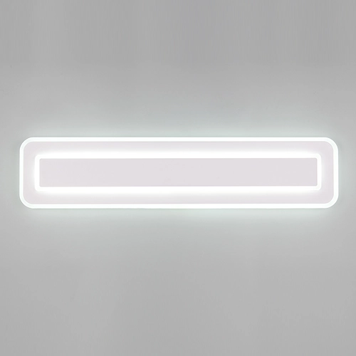 Moderne plafondlamp Riva wit 90cm Trio 4017807682953