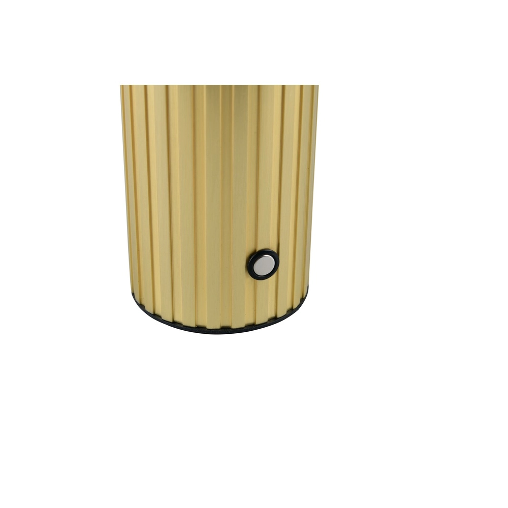 Oplaadbare tafellamp Tauris goud met wit Trio 4017807643527