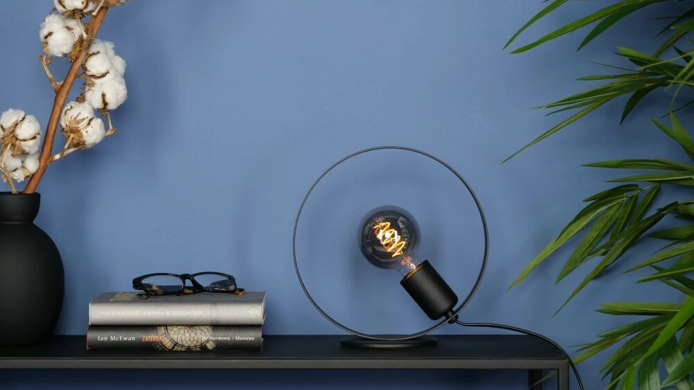 Zwarte tafellamp Frijolas Eglo 9002759436155