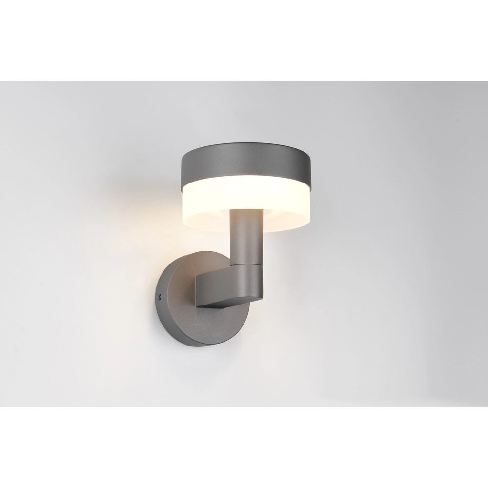 Design wandlamp Mackenzie antraciet Trio 4017807648522