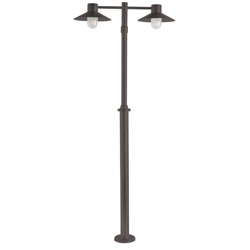 Klassieke buitenlantaarn Selva 2-lichts zwart