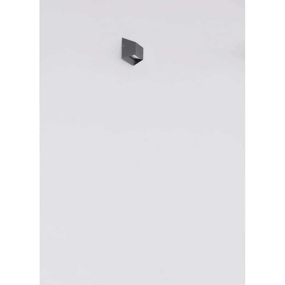 Wandlamp Honna rechthoek antraciet Globo 9007371419159