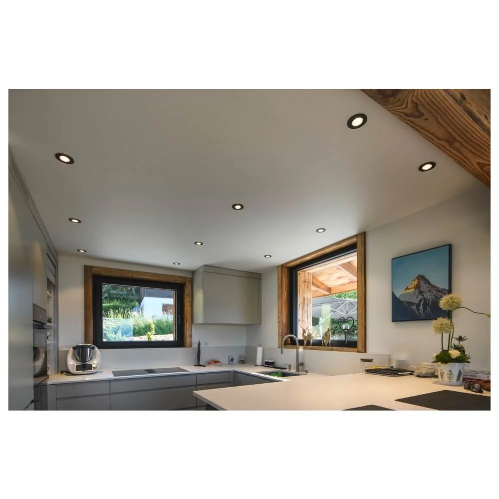 Ronde led spot New Tria 68 DTW zwart - 1800-3000K - 700lm - 60g SLV 4024163277419