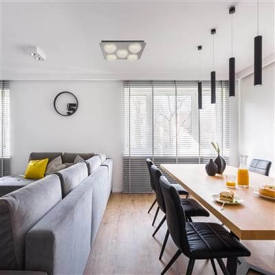Design plafondlamp Celestia 5-lichts grijs Searchlight 5053423164571
