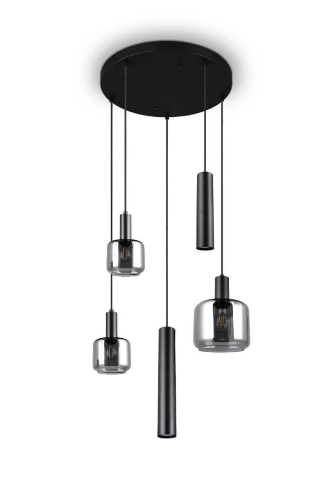 Vide hanglamp Mataro met pendels Trio 4017807612912
