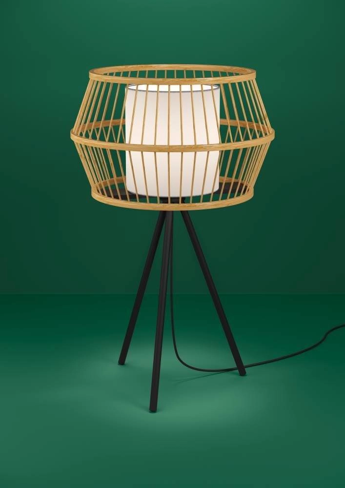 Tafellampje Monterroso rotan Stars of Light 9008606243402