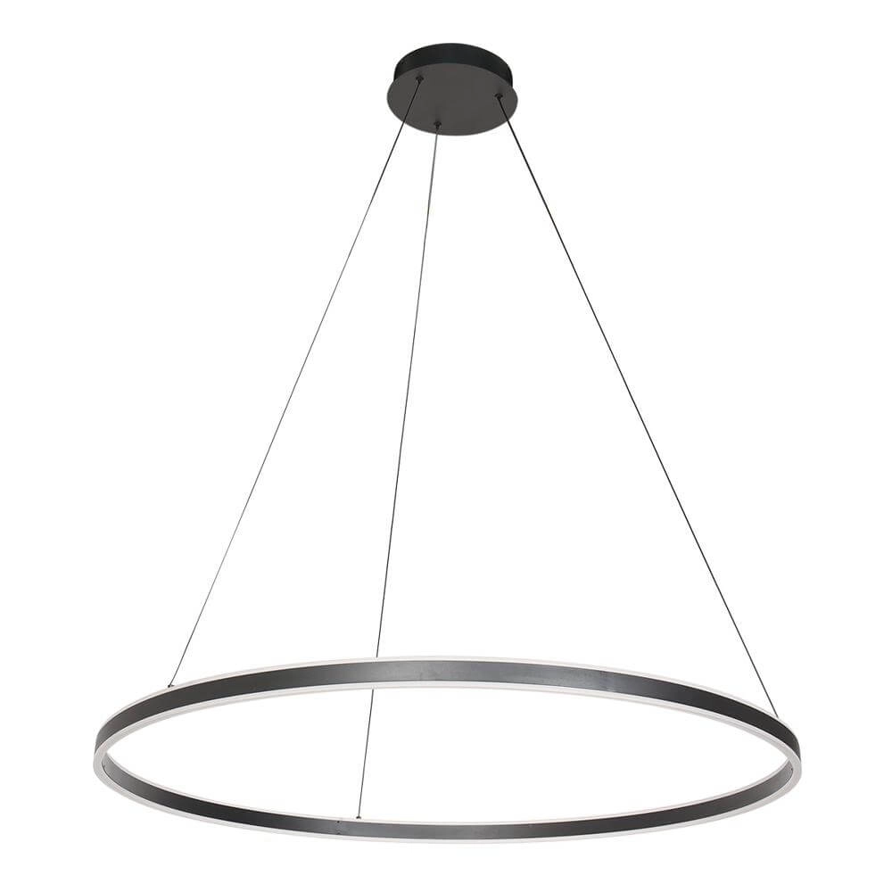 Design hanglamp Ringlux zwart Ø 100cm Steinhauer 8712746171686