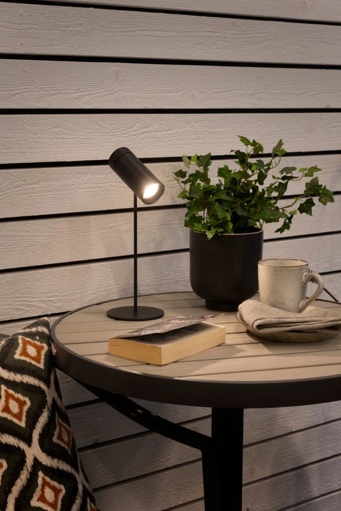 Oplaadbare tafellamp Multi zwart met magneet KonstSmide 7318307844757