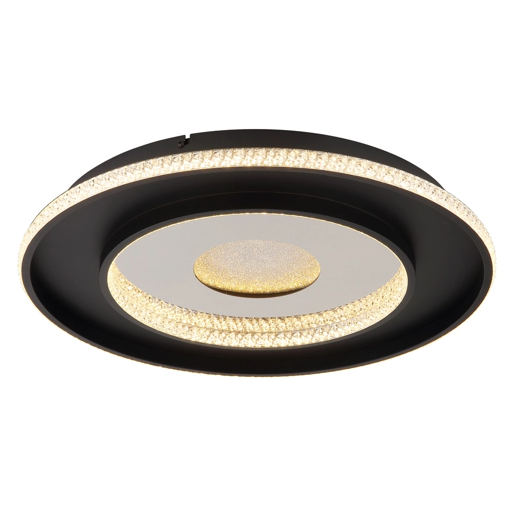 Plafondlamp Marsh zwart Globo 9007371522460