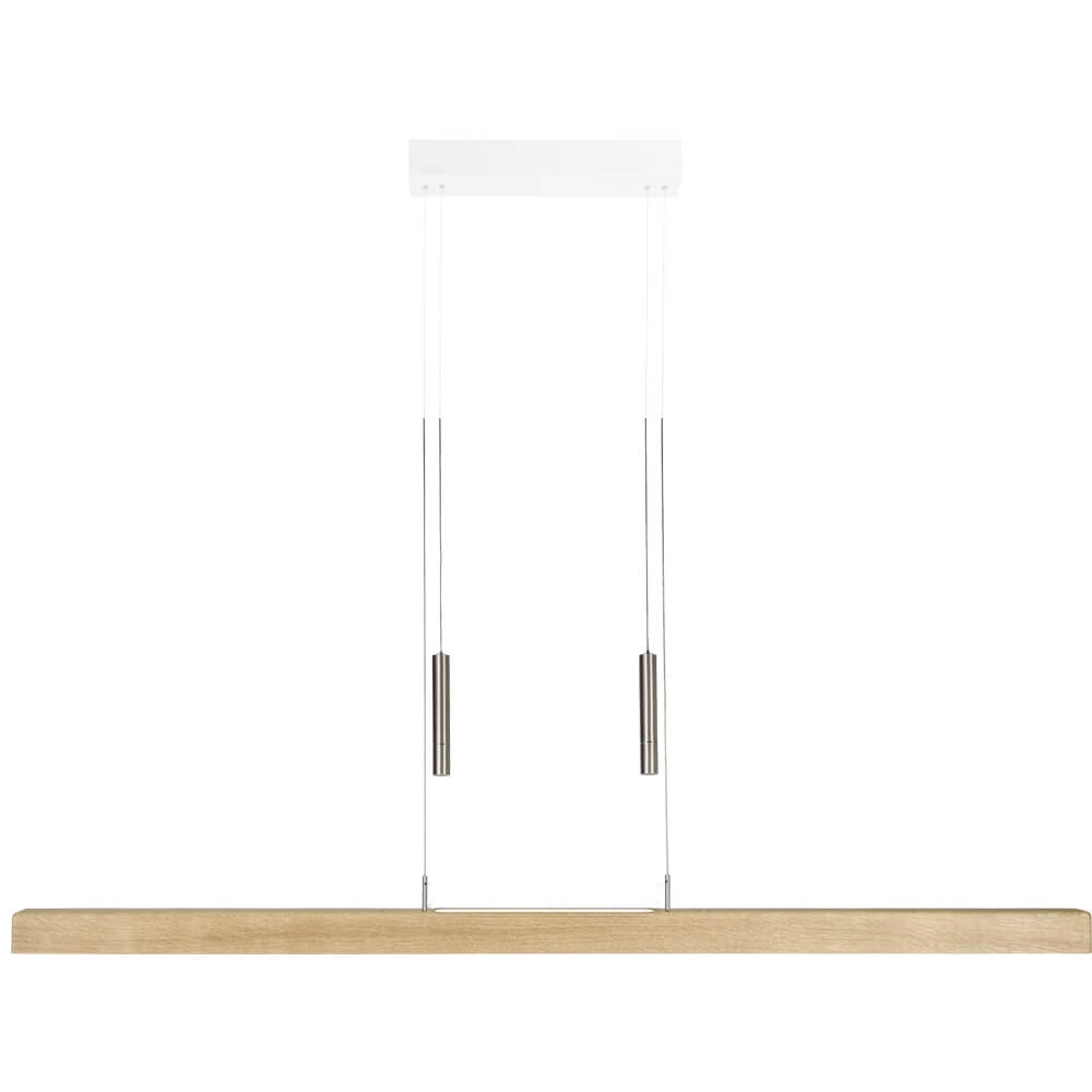Hanglamp up & down Leonora 121 cm - oak nature