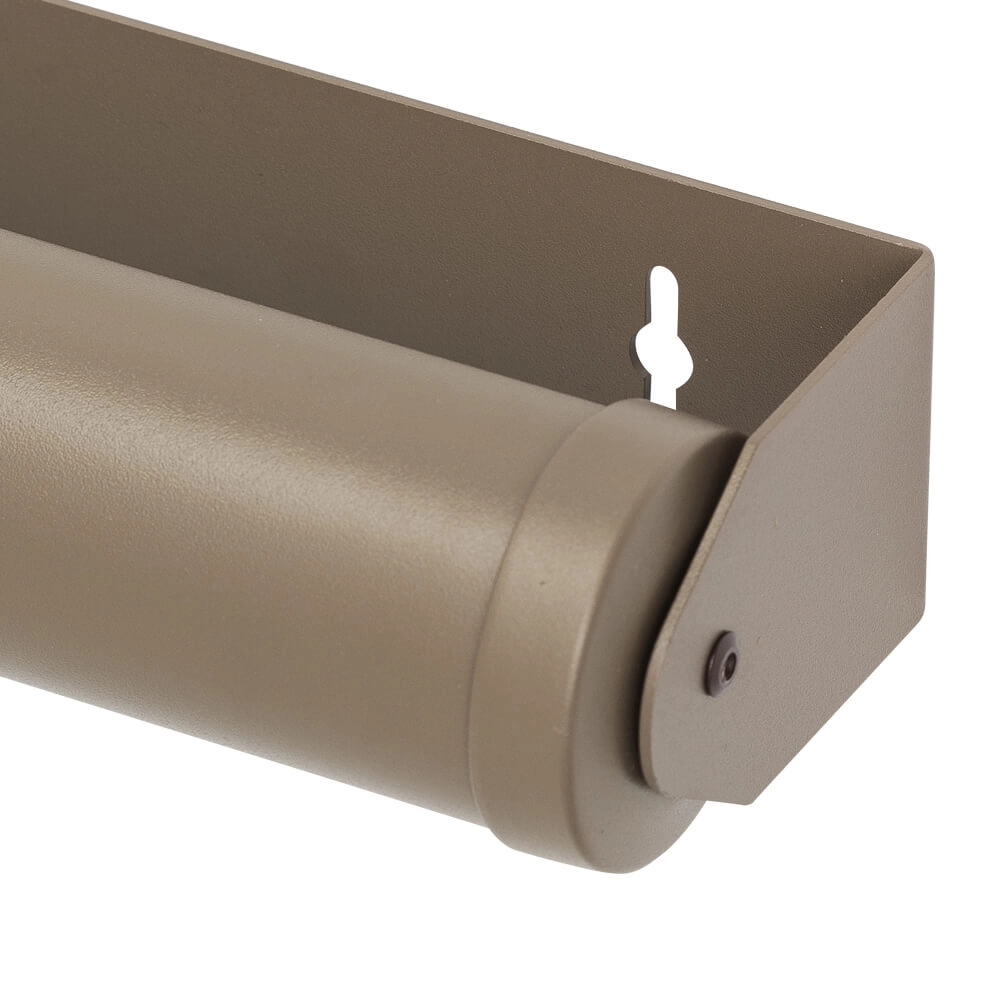 Wandlamp Rondo goud met bruin ETH 8720195307648