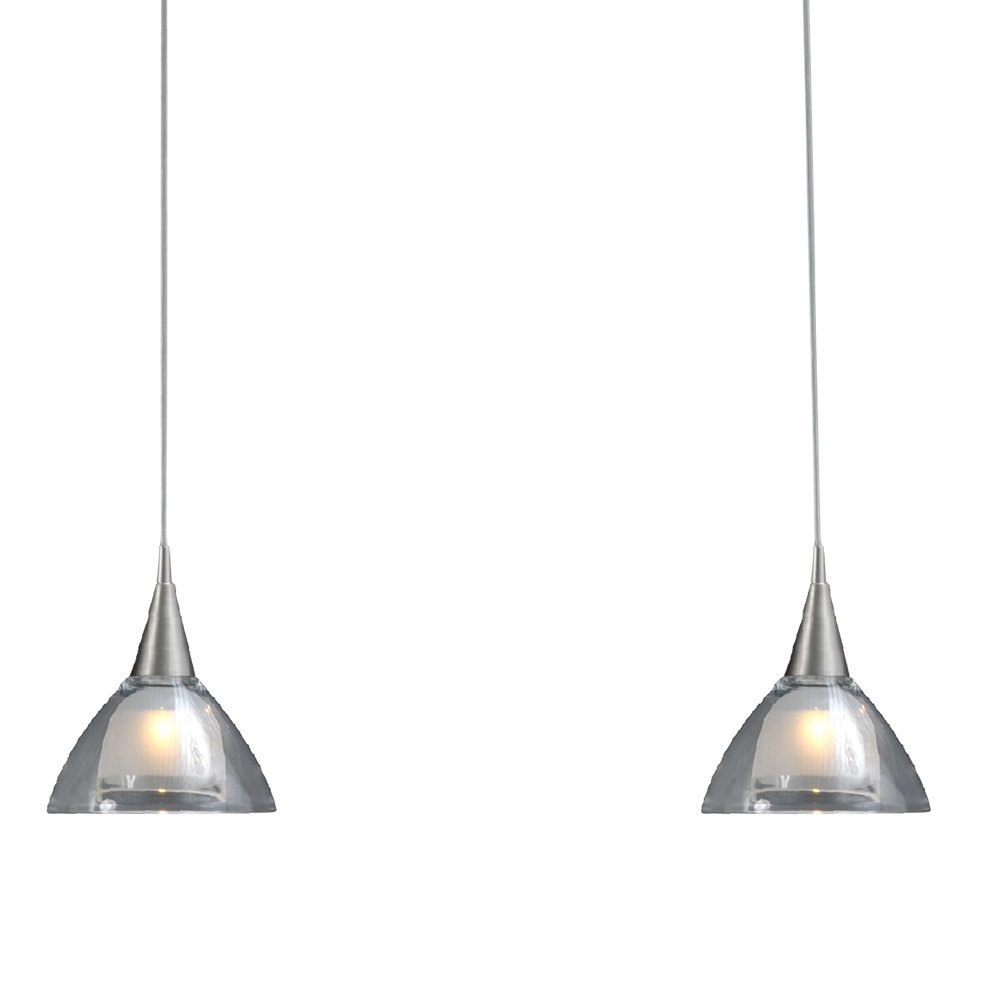 Eettafel hanglamp Caterina LED 3-lichts RVS Masterlight 8718121210308