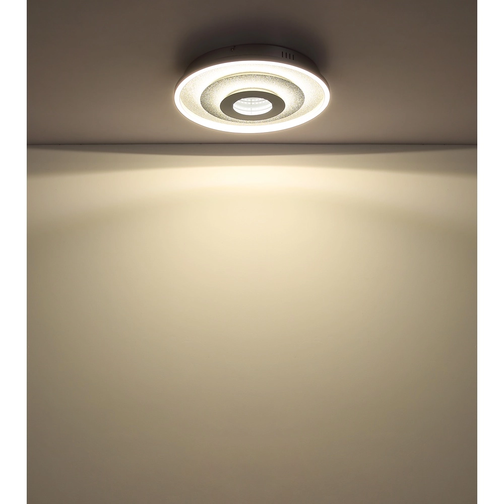 Design plafondlamp Miles zilvergrijs Globo 9007371586721