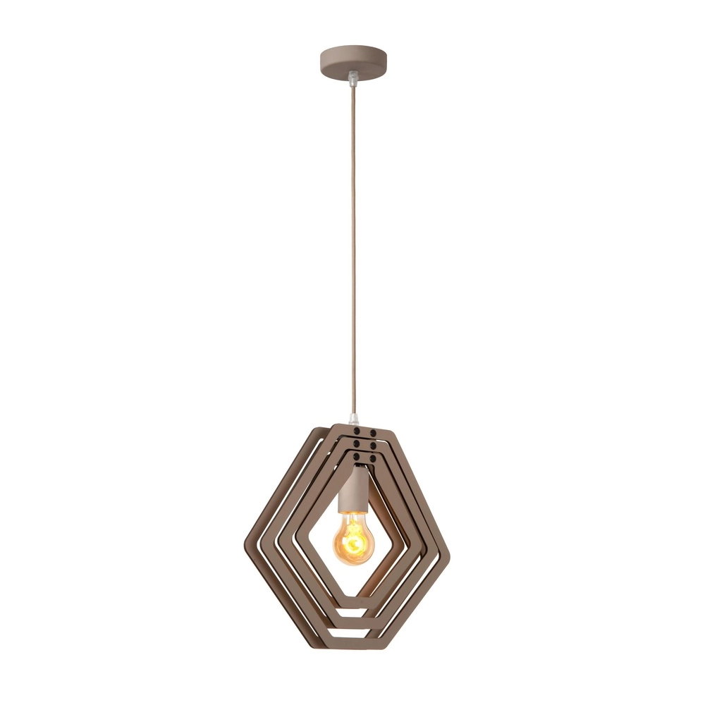 Hanglamp voor kinderkamer Mauro taupe Lucide 5411212771506
