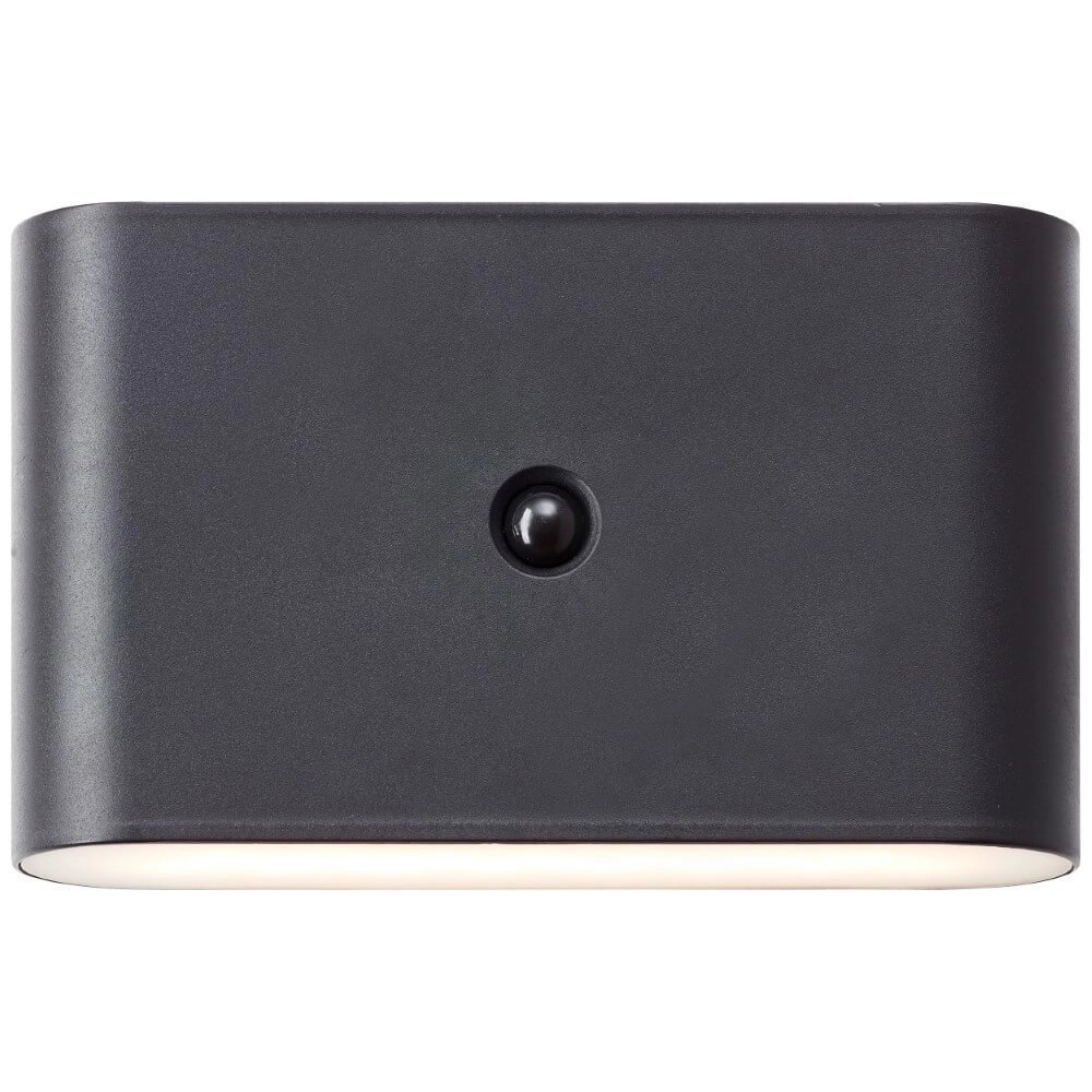 Oplaadbare wandlamp Xino zwart Brilliant 4004353447884