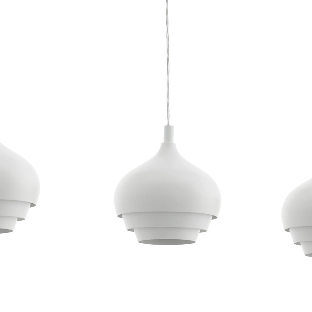 3-lichts hanglamp Camborne wit Eglo 9002759972134