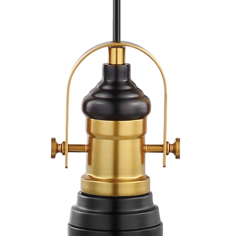 Hanglamp Gilwell 18,5cm zwart met goud Eglo 9002759496937