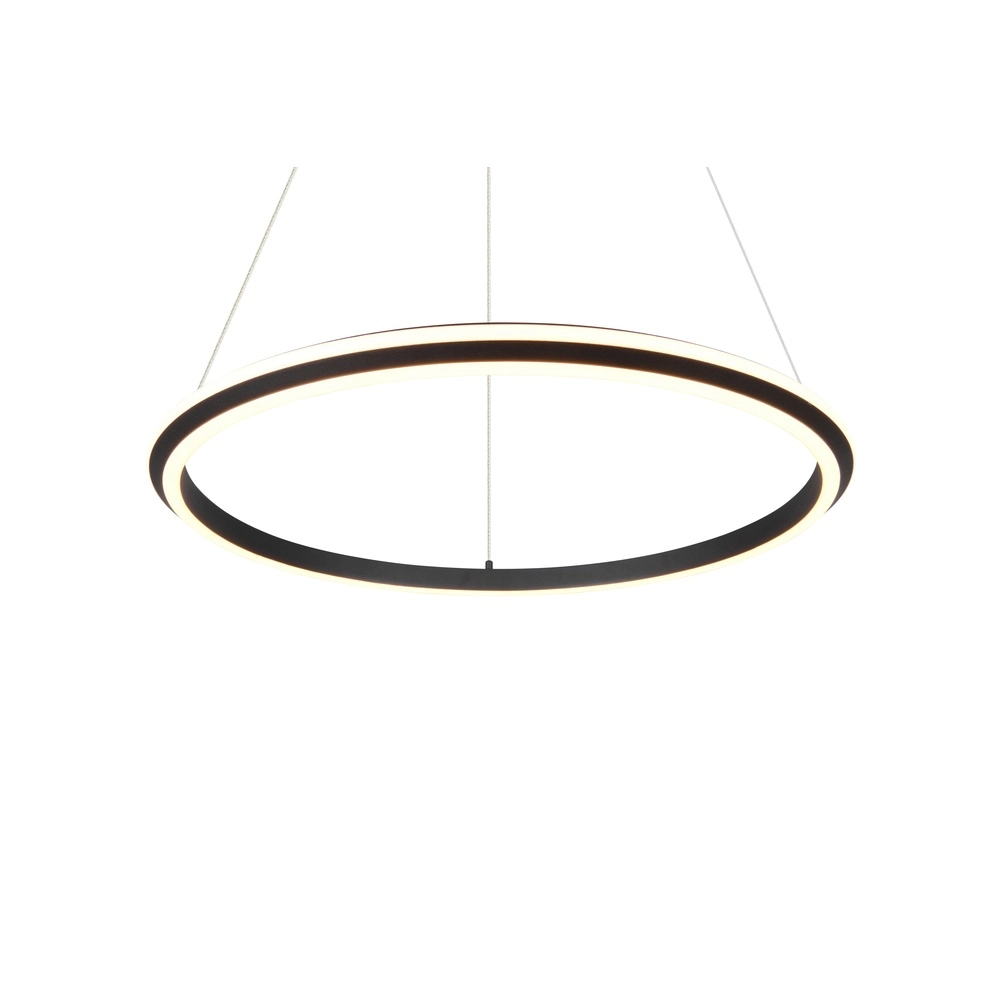 Hanglamp Amador zwart Ø 75cm Trio 4017807656671