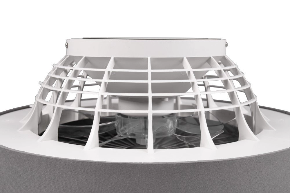 Led plafondventilator Farsund 47cm zwart Trio 4017807491081