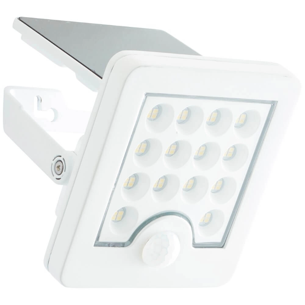 Witte muurlamp Luton solar Brilliant 4004353437786