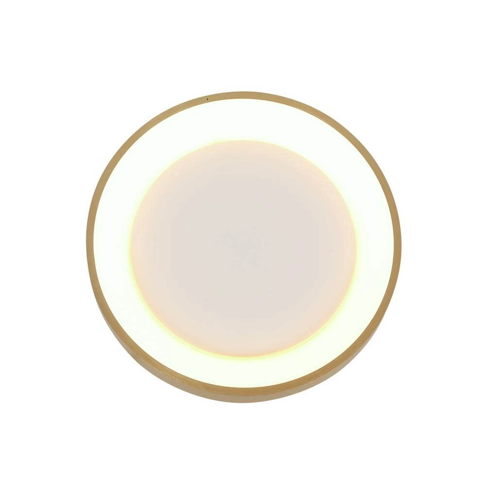 Plafondlamp Ringlede design goud Ø 28cm Steinhauer 8712746171921