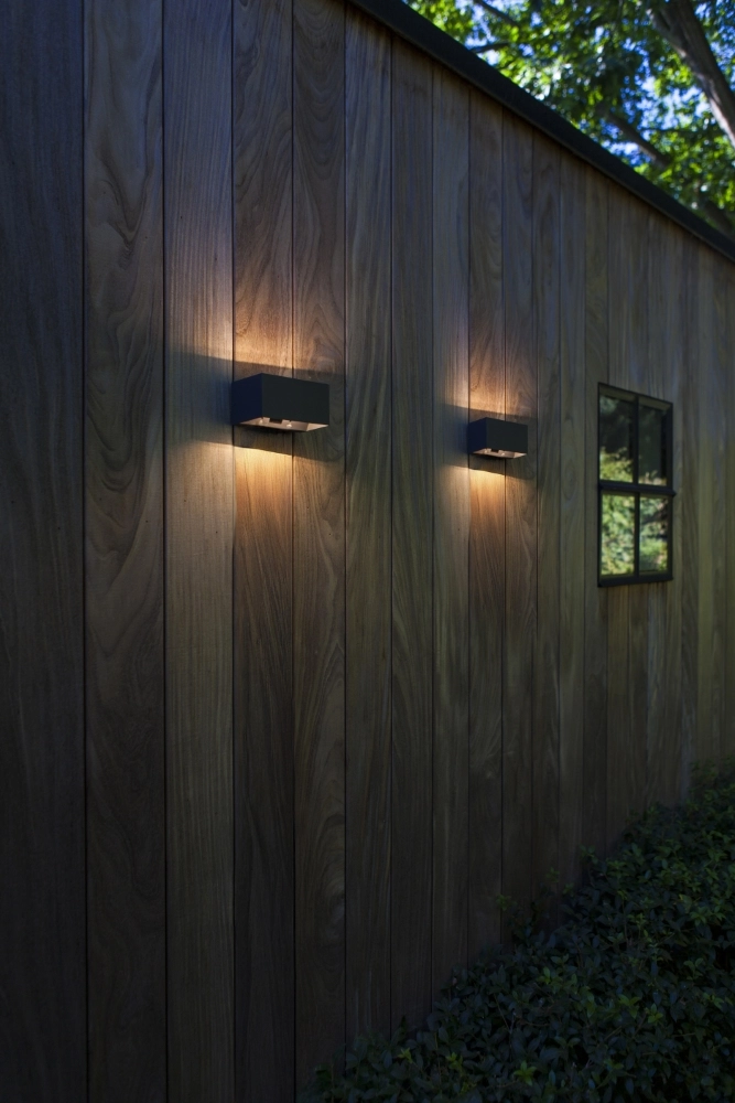 Strakke wandlamp Gemini grijs met sensor Lutec 6939412018171