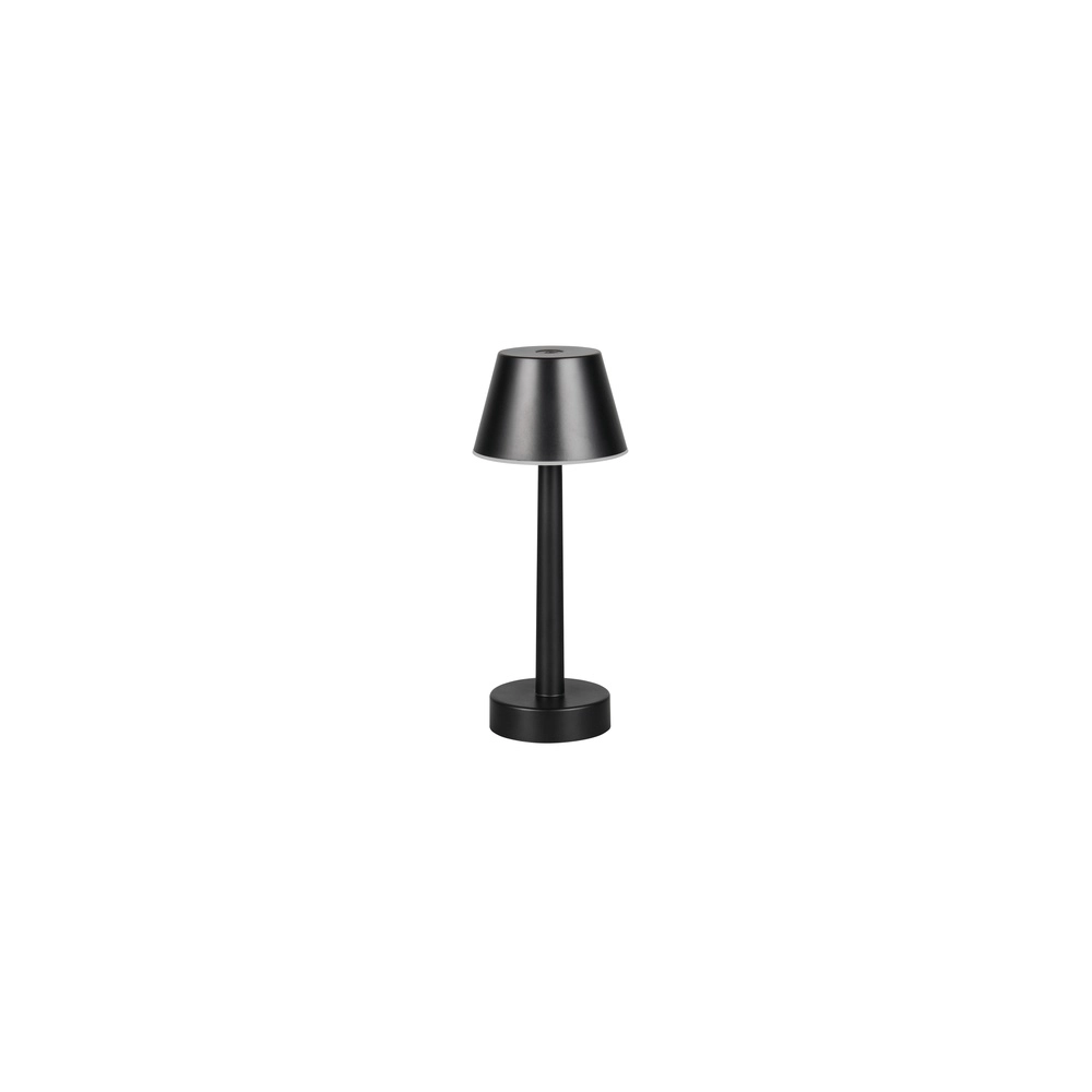 Oplaadbare tafellamp Vidal zwart Trio 4017807644838